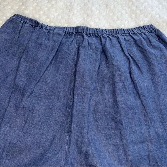 Woman’s 100%Linen Straight Leg Pants . Size L. - Picture 5 of 7